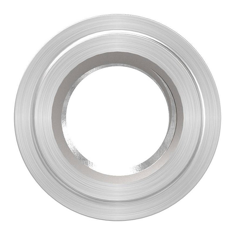 Douille taraudée, adapté au gond 120-M12-VA, pour tube plat, V2A