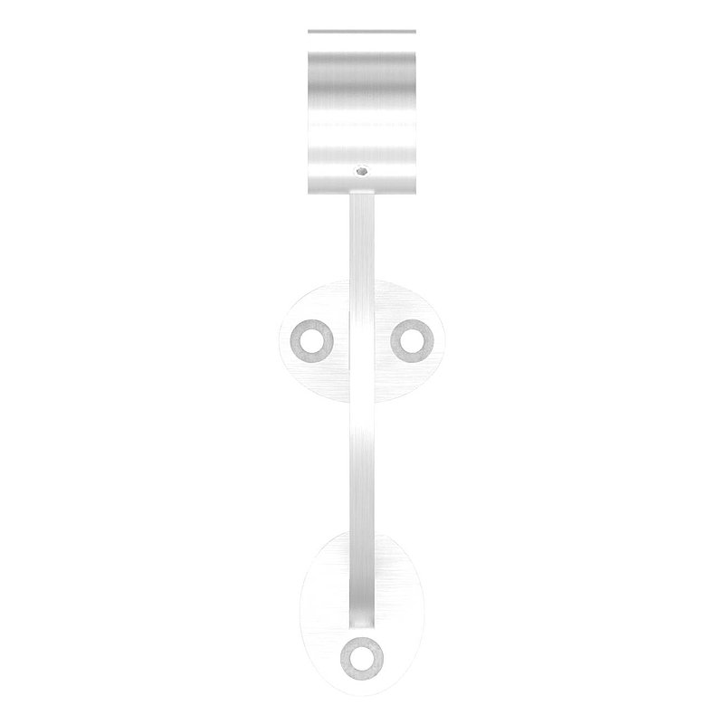 Support pour repose-pieds ou main courante, pour tube Ø 33,7mm, V2A