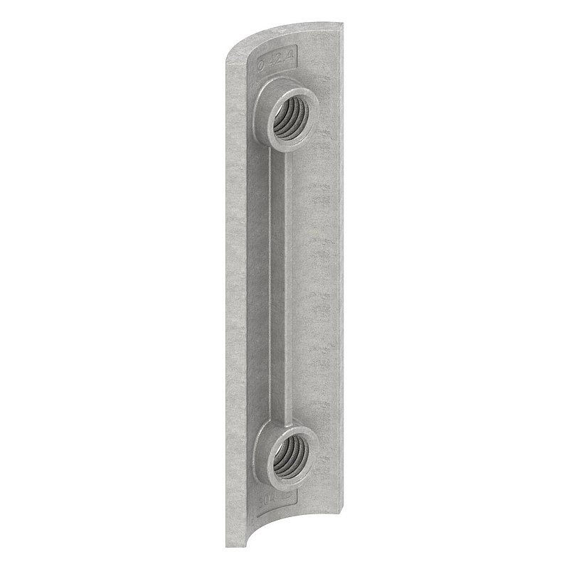 Verstärkungsplatte f Wandbefestigung 50132-240-M10, V2A