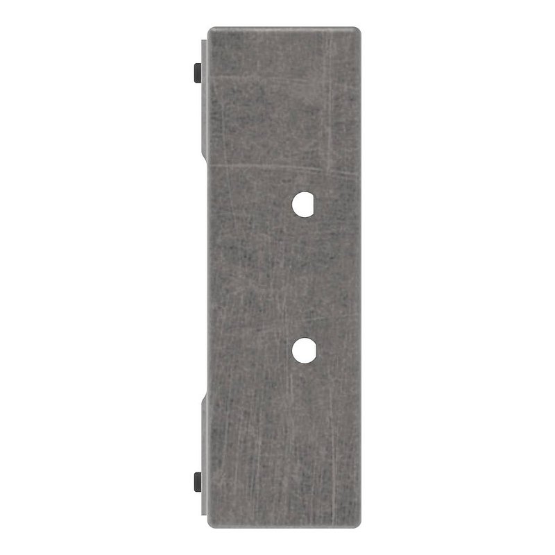 Gâche de serrure rectangulaire, avec entraxe 72mm, à souder, 50mm, acier