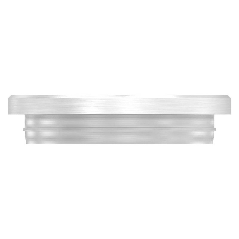 Rohrabschlussstopfen, für Rohr 33,7x2,5mm, V2A