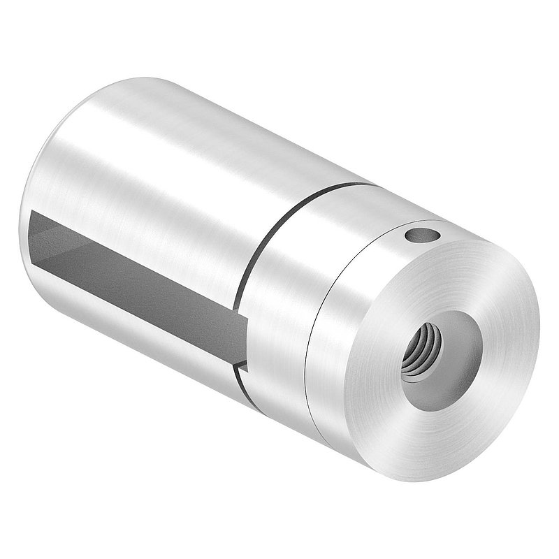 Brenk Grundhalter für Flachstäbe 40x6mm, V2A