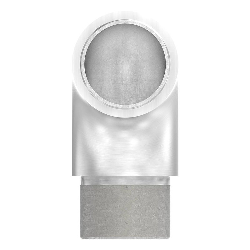 Rohrbogen 90°, für Rohr 33,7x2,5mm, V2A