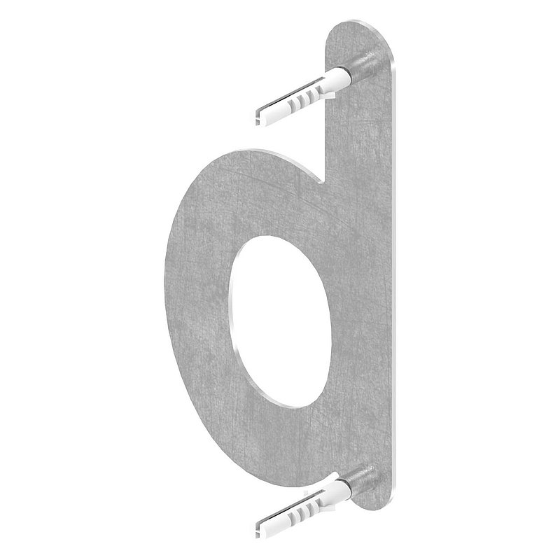 Numéro de maison b - "petit", V2A