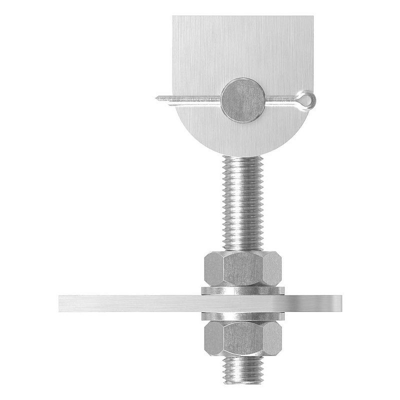 Torband 180° verstellbar, Gewinde M16, V4A