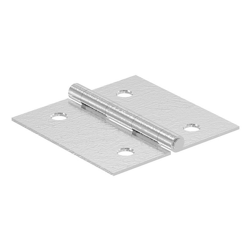 Stainless steel hinge 40x40mm with fixed pin