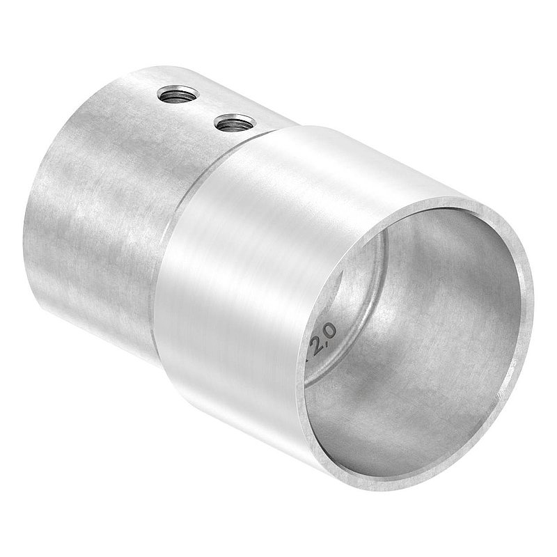 Verbinder für Nutrohr 42,4x1,5mm, V4A
