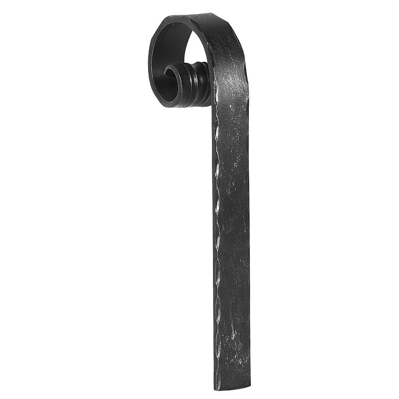 Handrail starter, 50x10mm, rolled