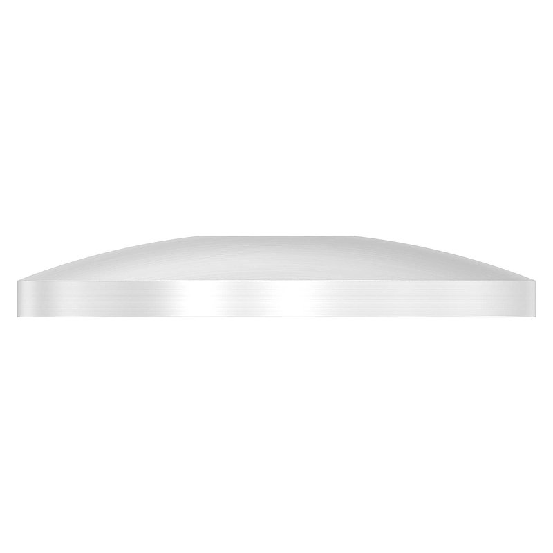Gewölbte Schale, Ø 42,4mm, mit Bohrung 12,2mm, V2A
