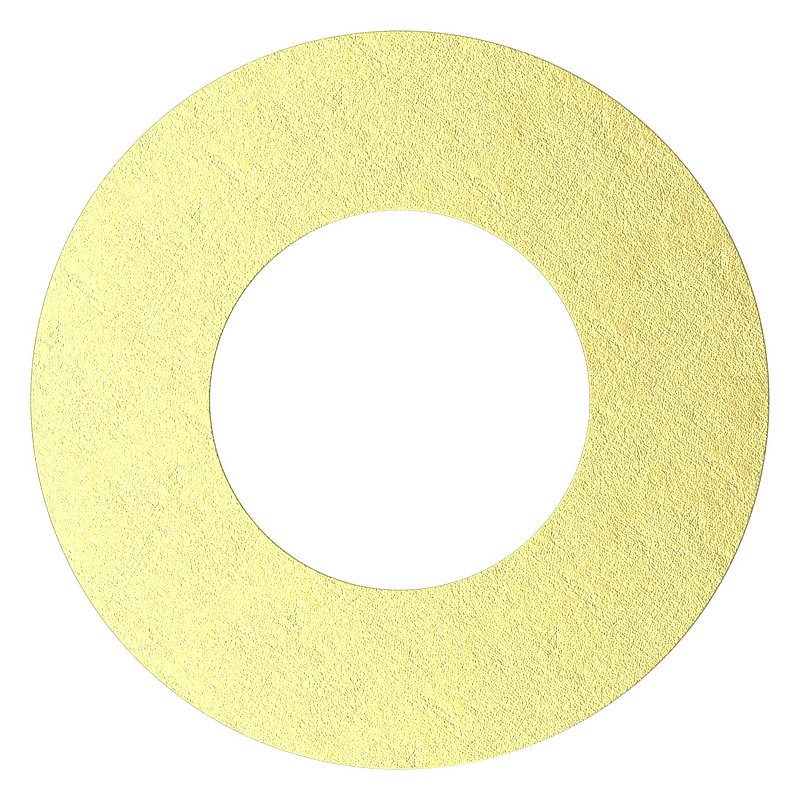 Brass disc from hinge 121-M24