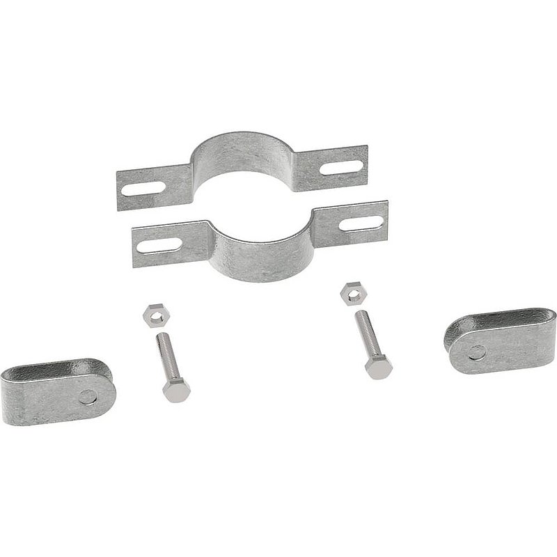 Clip de panneau double, pour tube Ø 48,3mm