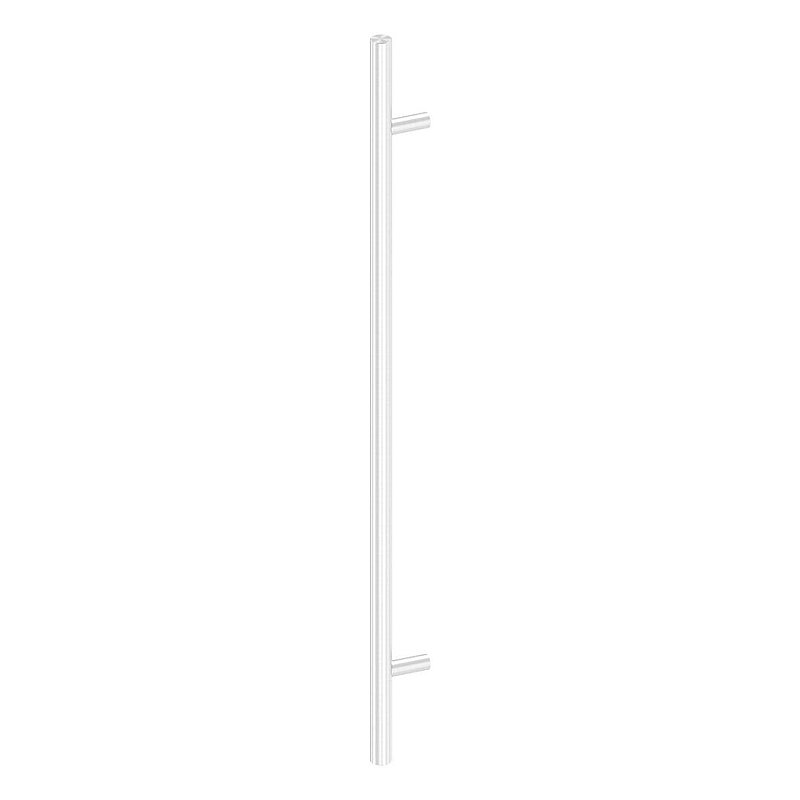 Push handle incl. holder straight with L: 1.2m, AISI304