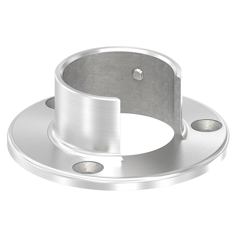 Wandbefestigung für Nutrohr 42,4mm, V4A