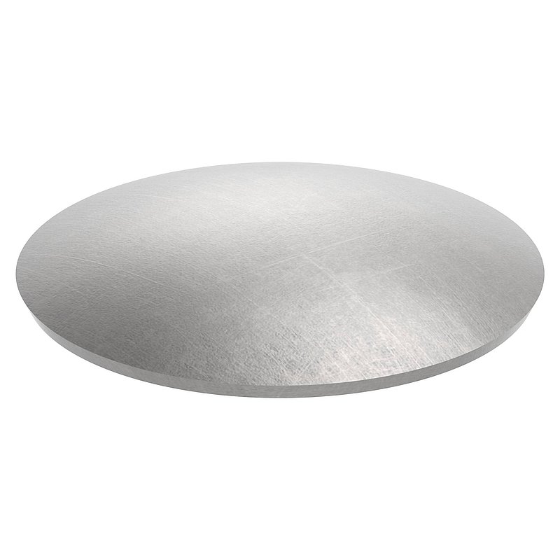 Halbrundschale 52x2,0mm, H: 8mm