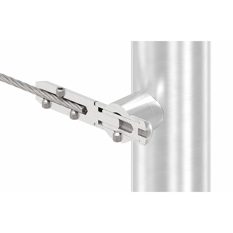 Seilhalter für 5mm Seil, V2A