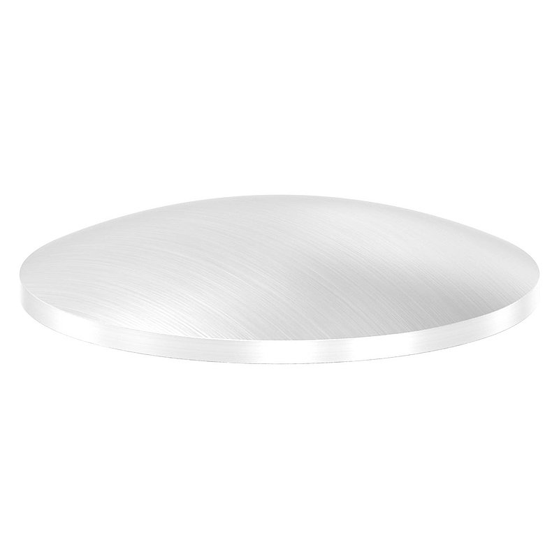 Gewölbte Schale Ø 42,4x2,0mm, H: 7mm, V2A