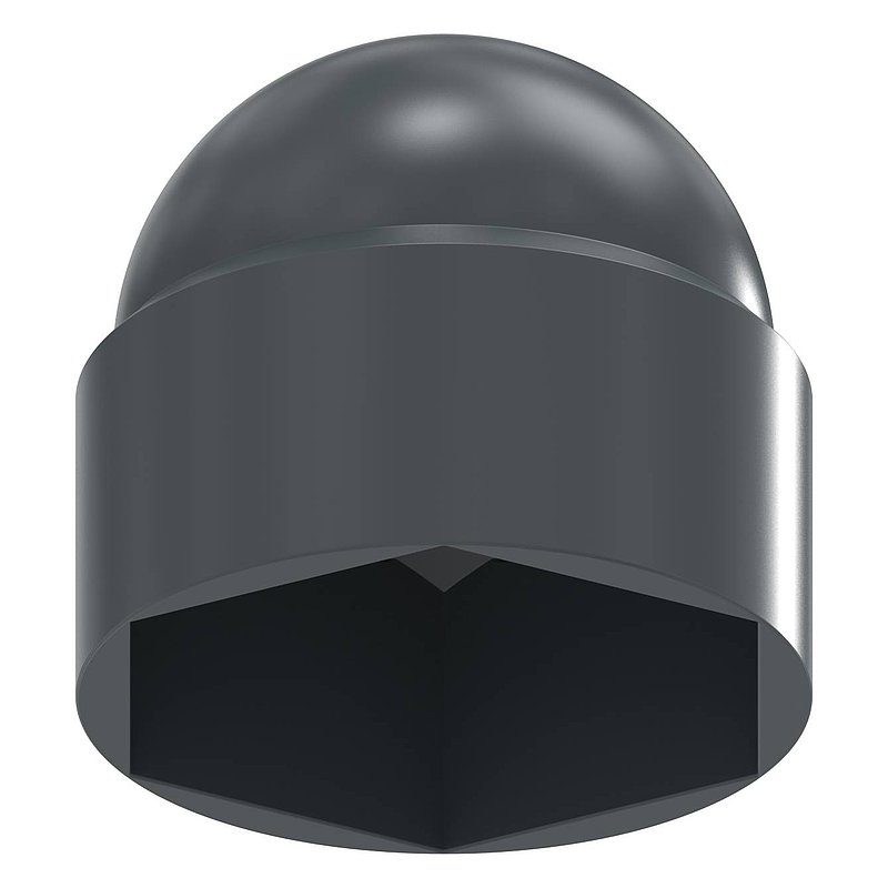 hexagonal protection cap for M10, RAL 7016