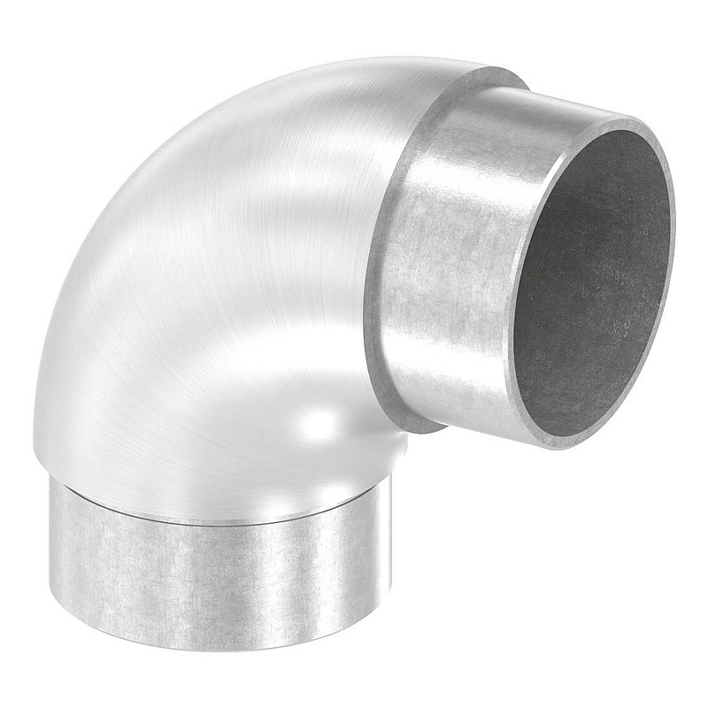 Tube coudé à 90° étroit, pour tube Ø 48,3x2,0mm, V2A