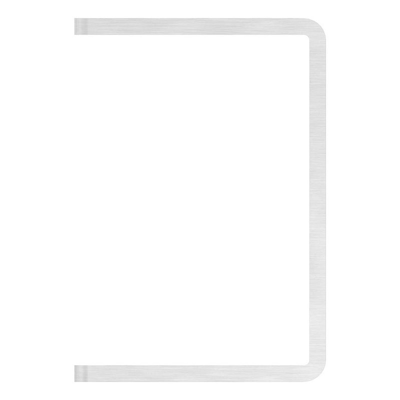 Wandbefestigung für Geländerpfosten 40x40mm, V2A