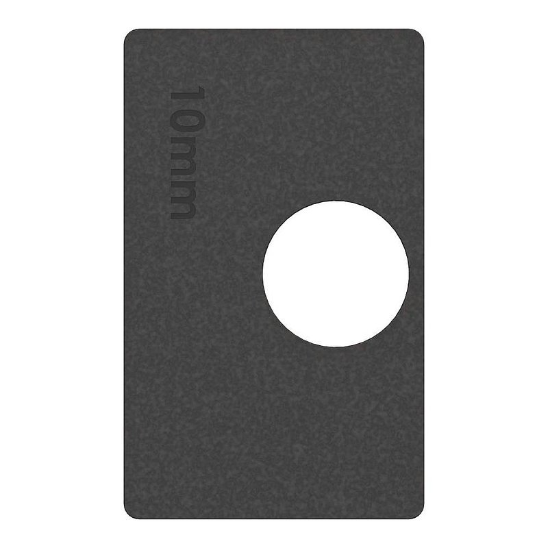 Rubber for Mod. 31, toughened safety glass 10mm