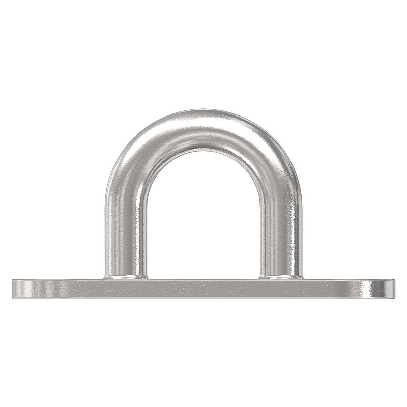 Befestigungsöse mit ovaler Platte V4A