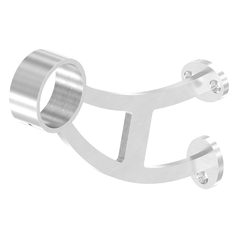 Support pour repose-pieds ou main courante, pour tube Ø 48,3mm, V2A