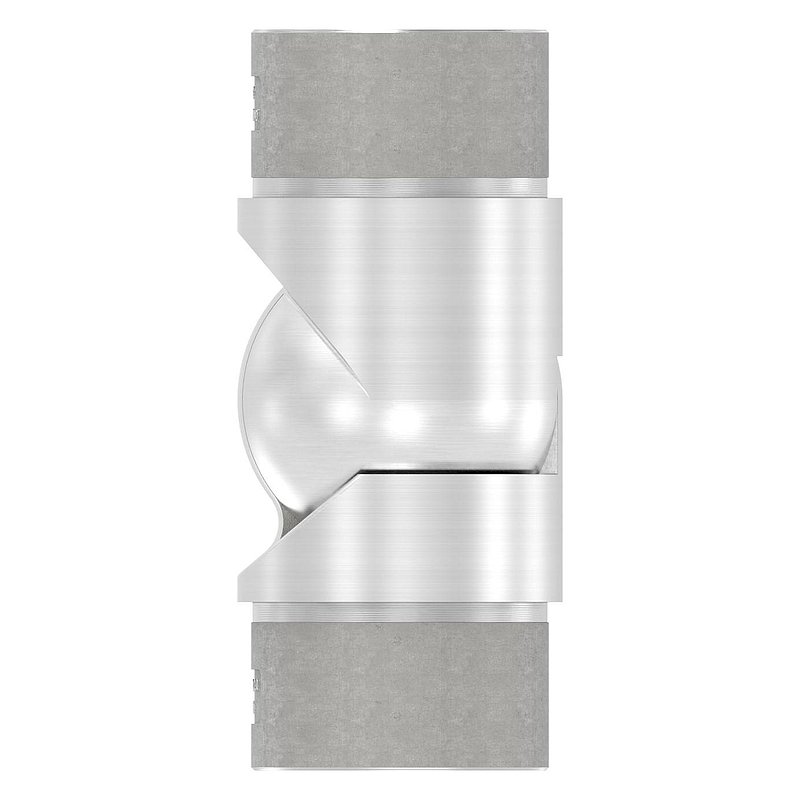 Raccord articulé creux pour câbles, pour tube Ø 48,3x2,0mm, V2A