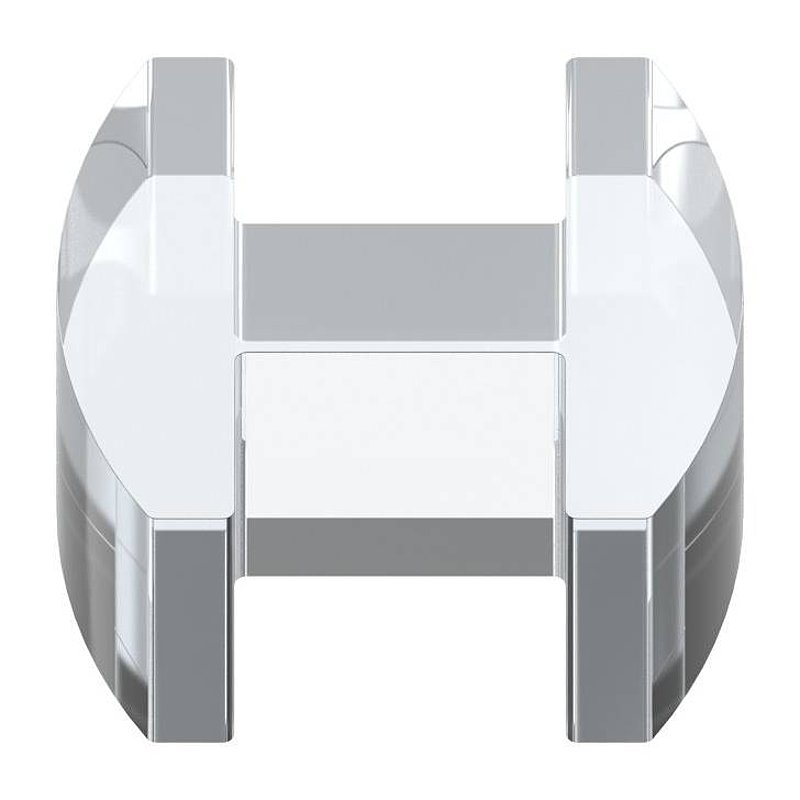 Aligneur de parois en verre pour garde-corps avec ép. de verre : 12,76 - 13,52mm