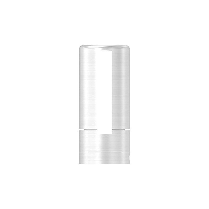Brenk, support de base pour barreaux plats 50x8mm, ALU
