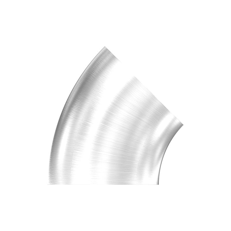 Schweißbogen 45°, 60,3x2,0mm, V2A