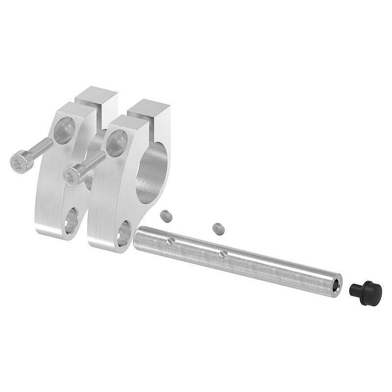 Stopper für Doppelrollwägen, V2A
