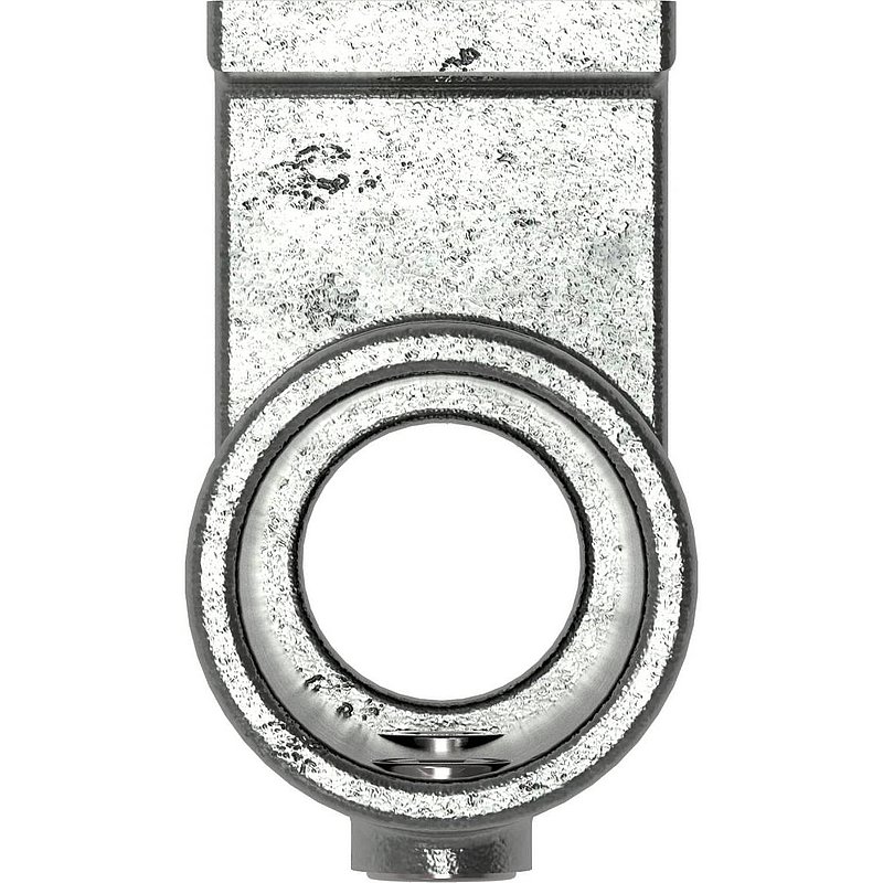 Support mural avec 2 trous de fixation, pour tube Ø 42,4mm
