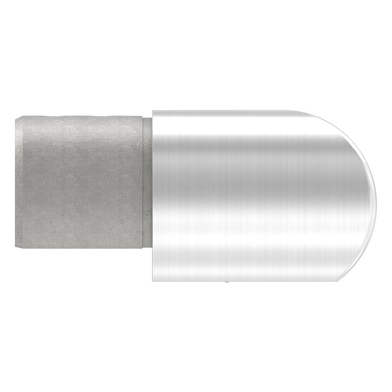 Eckbogen horizontal, für 48,3mm, V4A, Verlaufsecke