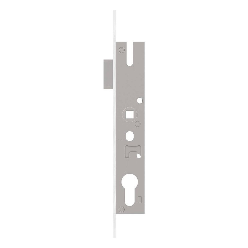 Rohrrahmenschloss verzinkt, Abstand 72 mm verzinkt, Dornmaß 18mm