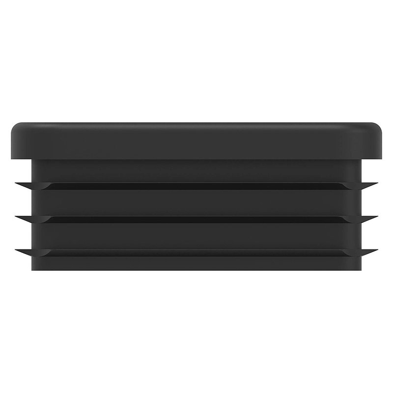 Bouchon plastique pour tube rectangulaire 80x50mm