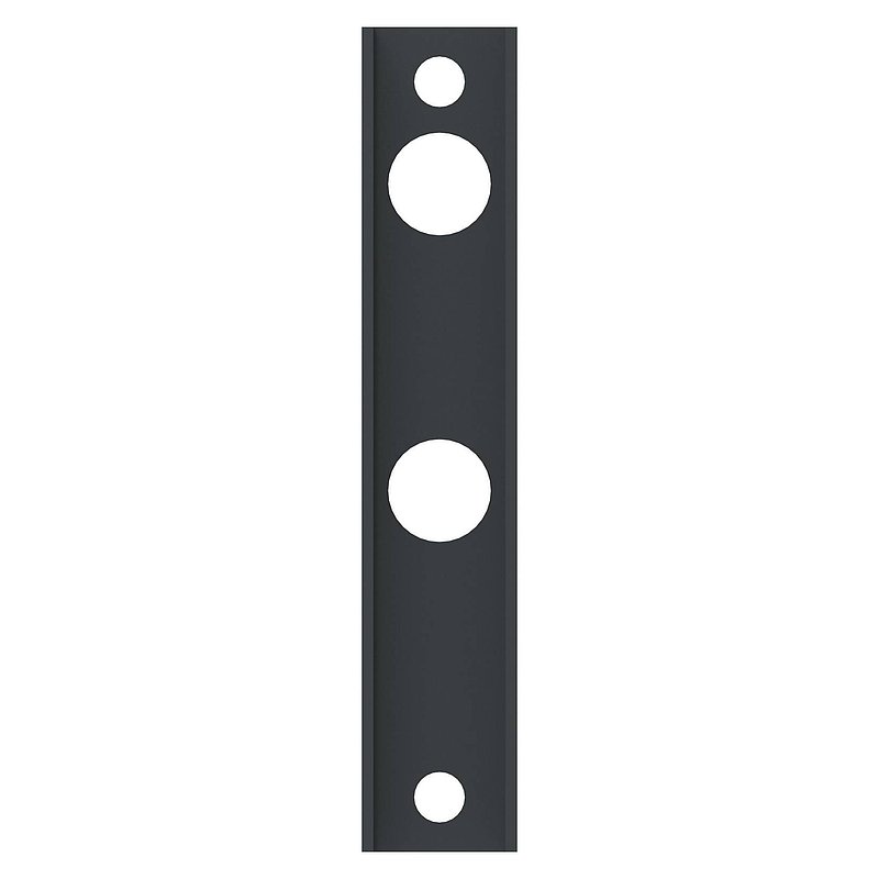 Adapter für Gittertorschlösser GTS2, für Rundrohre Ø 33 - 60mm, RAL 7016