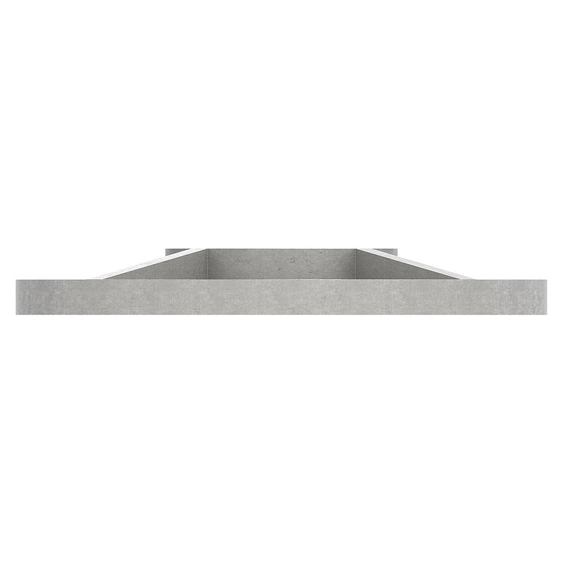 Ankerplatte, Ø 120x8mm, roh, V2A