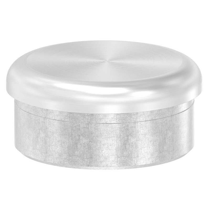 Bouchon pour extrémité de tube, pour tube 48,3x2,0mm, V2A