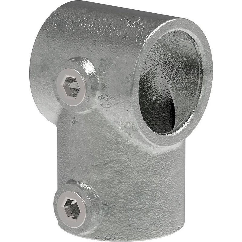 T-Stück kurz, für Rohr Ø 33,7mm