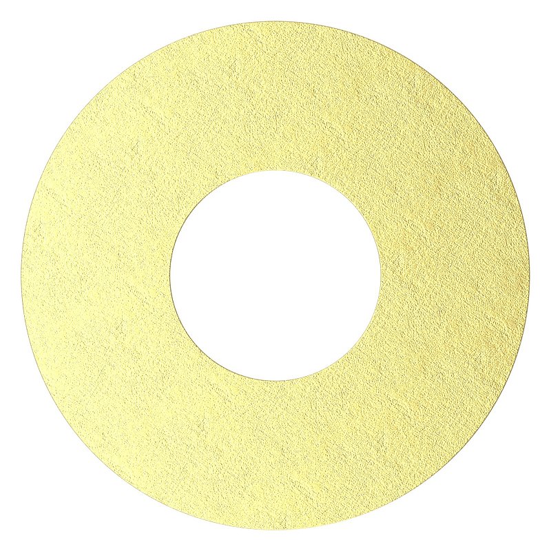 Brass disc from hinge 121-M20