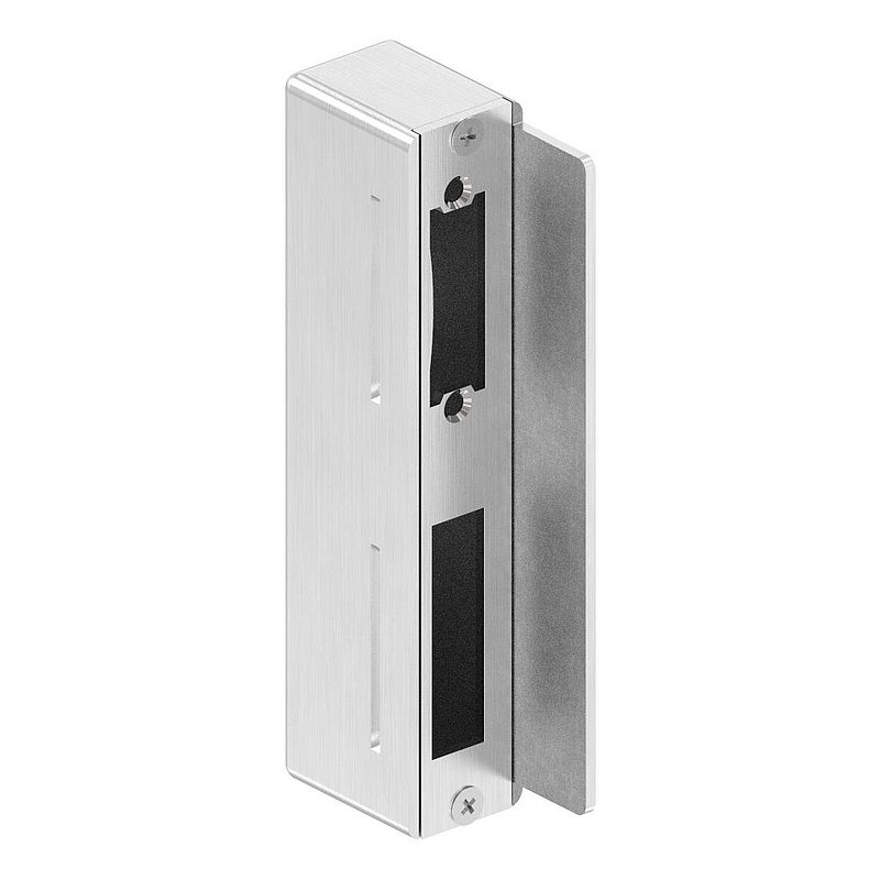 Edelstahlgegenkasten eckig, für Abstand 72mm, 30mm, V2A