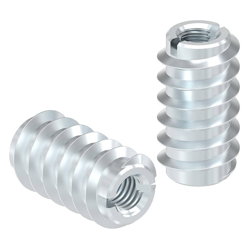 Rampa-Muffe M8x30, Stahl verzinkt
