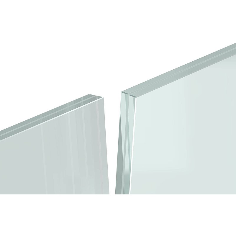 Glasausrichter für Ganzglasgeländer, für Glas 12,76 - 13,52mm