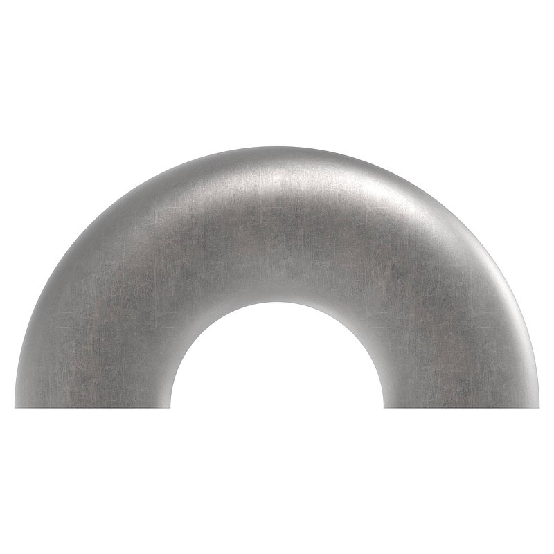 Coude à souder 180°, 48,3x2,6mm