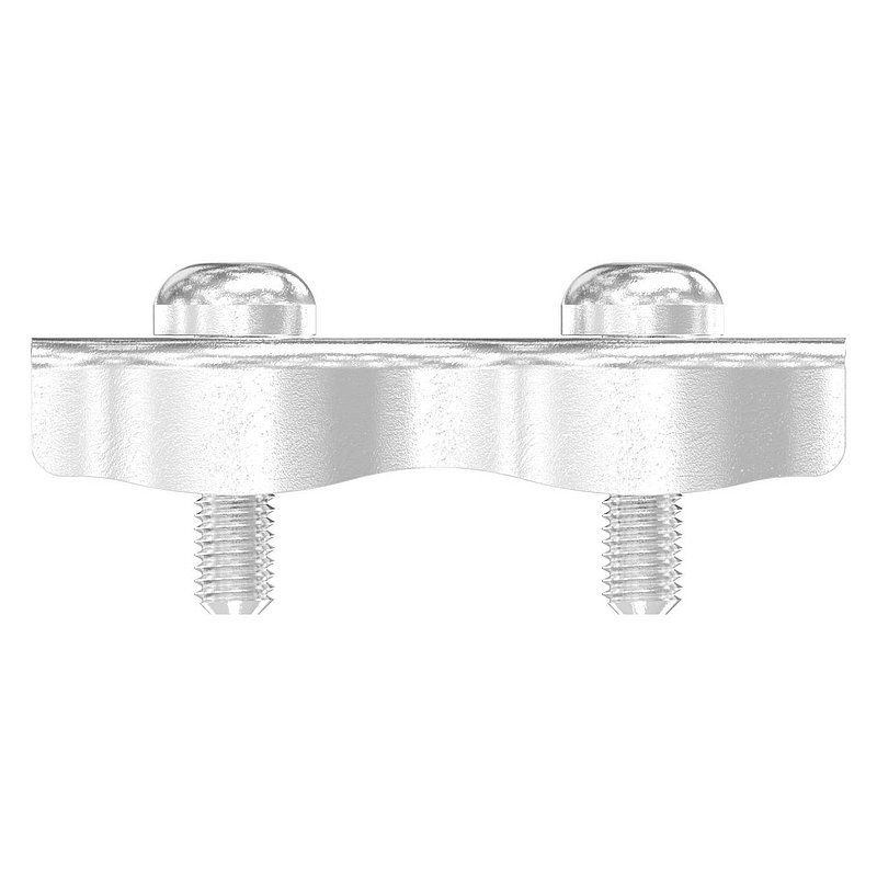 Duplex clamps for rope 5mm, AISI316