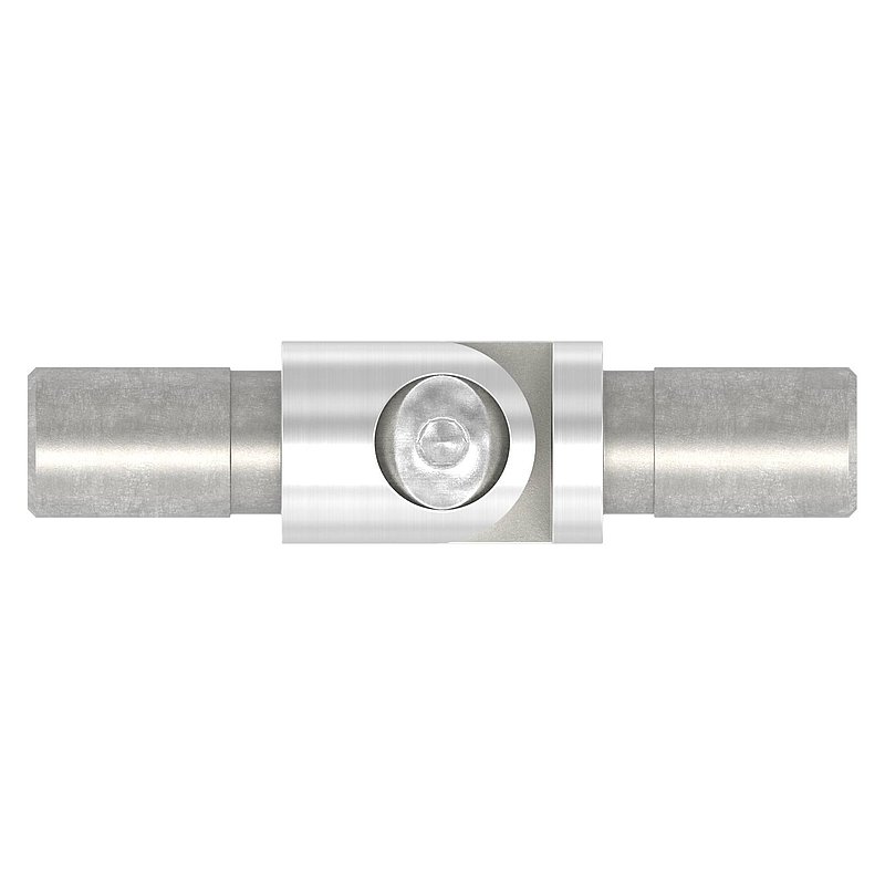 Tube connector with joint for tube 12.0x1.5mm, AISI304