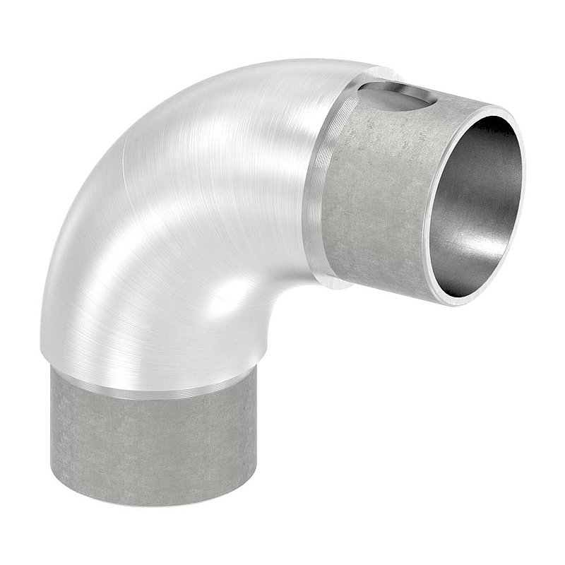 Rohrbogen 90°, verstellbar, Rohr 42,4x2,0mm, V4A