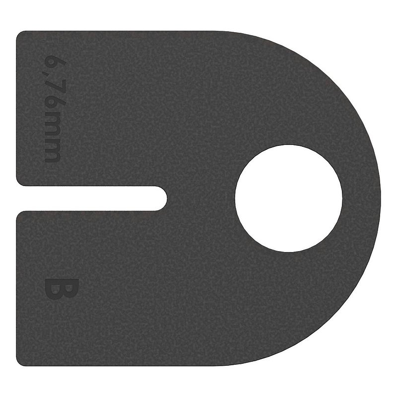 Gummi für Mod. 25, VSG-Glas 6,76mm