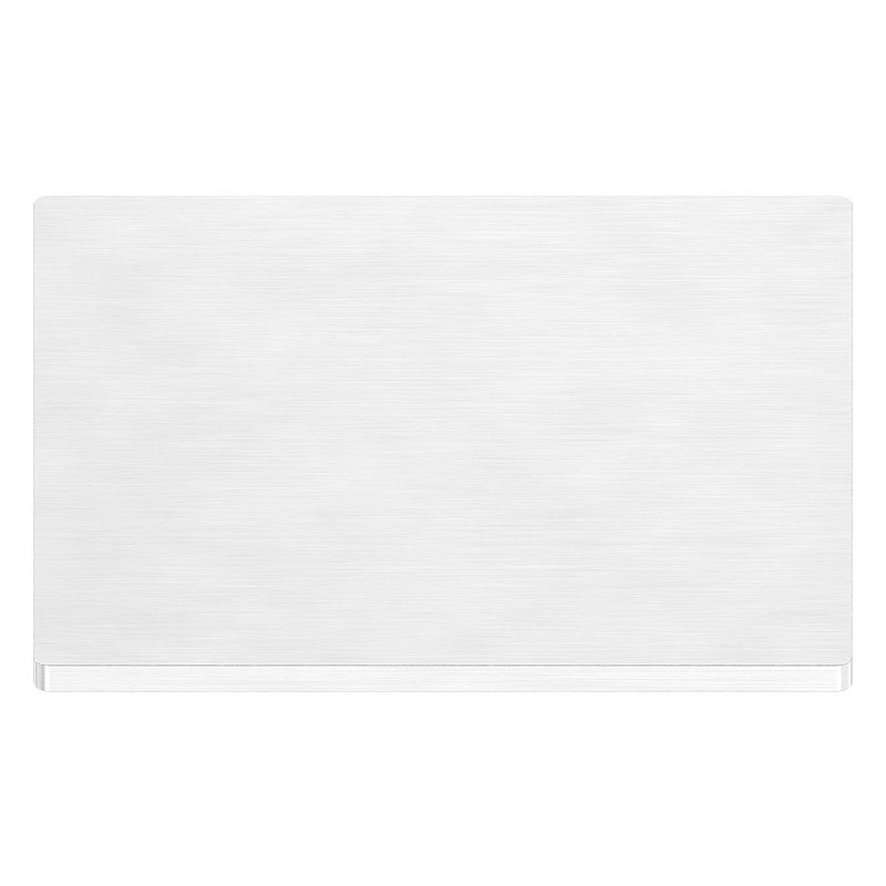Plaque d'ancrage, 100x100x4mm, avec ponçage longitudinal, V2A