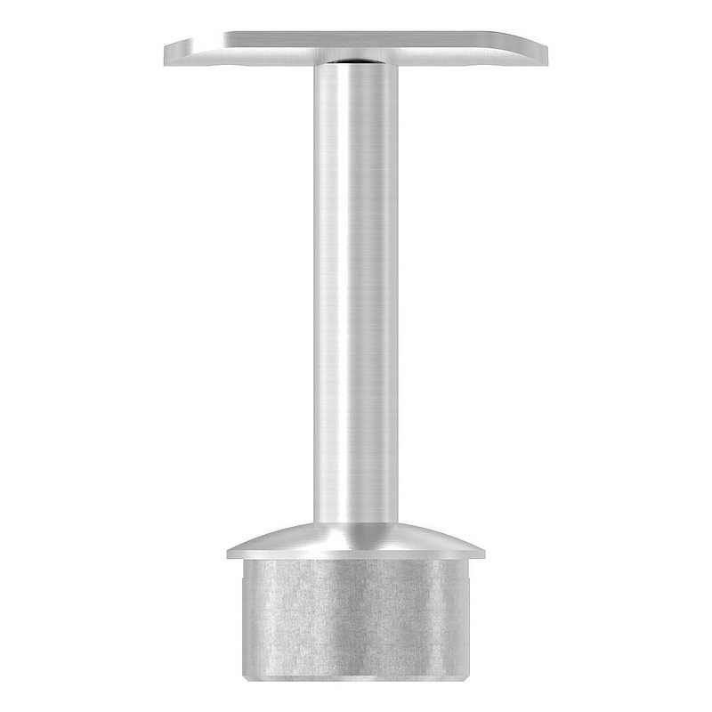 Rohrabschlussstopfen für Rohr 42,4x2,5mm, Handlaufanschlussplatte: 42,4mm, V2A